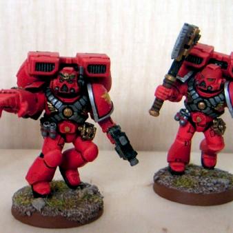 Blood Angels Honour Guard by ZeBert