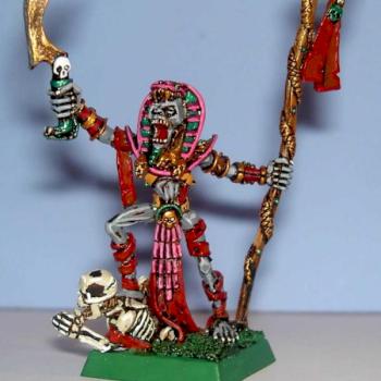 Khemri priest warhammer by Ghazghkull