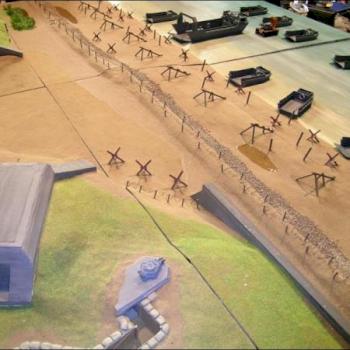 D-Day game table - view 3/4 by Tigrou from FW