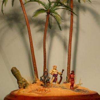 Diorama of the Basti Camp Followers by ShelleyinColorado