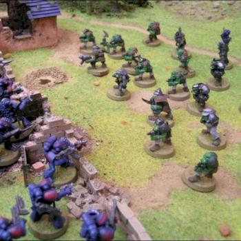 Battle at the farm - view 2/3 by Tigrou from FW