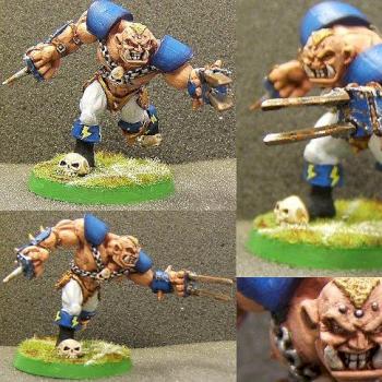 Death Ball Ogre - Blood Bowl by majortusk