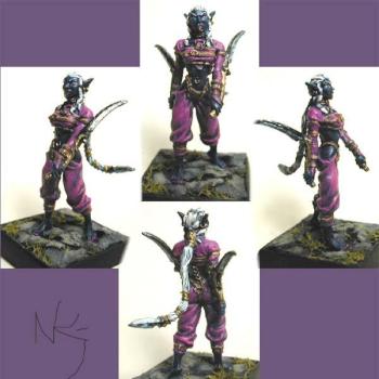 my favourite drow by ALizardInCrimson