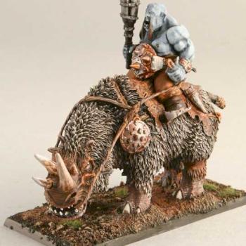 Forge World  Rhinox Rider  Ogre Kingdoms by rlgphoto
