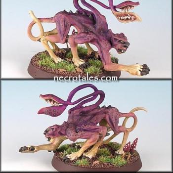Chainmail Displacer Beast by EArkham