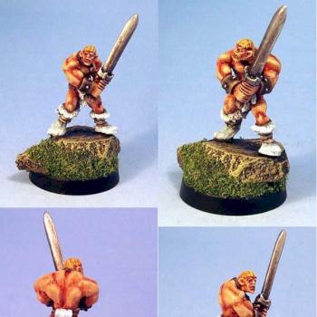 Ghonad, the Halfling barbarian by Sonny