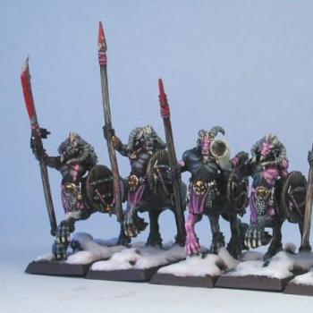 Beastmen Centigors by candypalmer