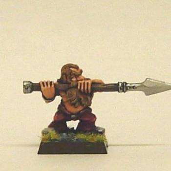 Dwarf Beardling, converted miniature for Mordheim by Zarahemna