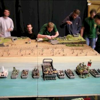 D-Day game table - view 1/4 by Tigrou from FW