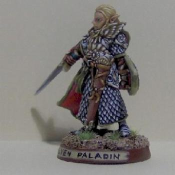 Elven Paladin by jupi21