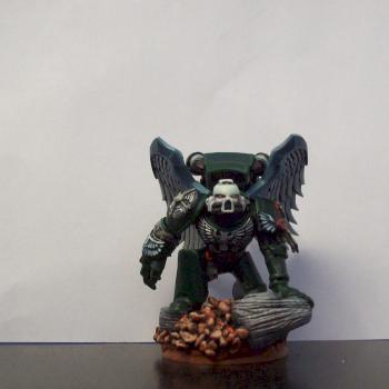 Space Marine Vanguard Veteran by Abhorthewitch
