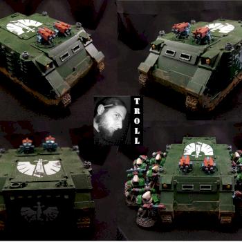 Dark Angels Rhino by DaTroll
