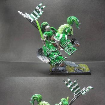 Bretonnian Green Knight by tinman755