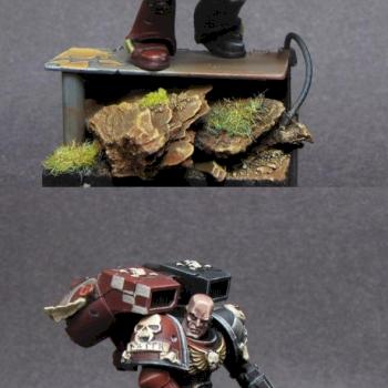 Angel Sanguine Space Marine by Daith by Daith