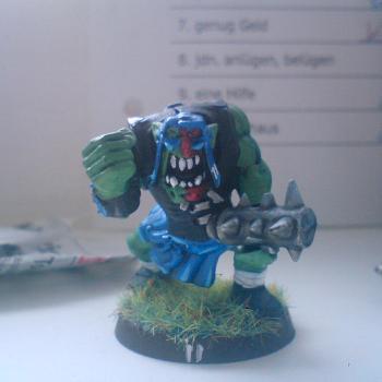orc Blood Bowl catcher by Guerillia
