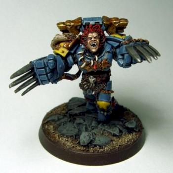 Space Wolves Wolf Guard by cyphercodicer1983