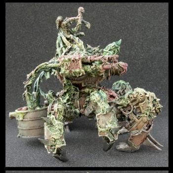 Chaos Space Marine Nurgle Defiler by rumplemaster