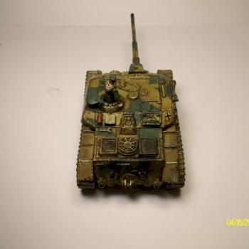 1/72nd Scratch built E-10 C and Sculpted Commander 3rd Shot by Valknov