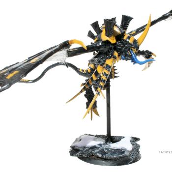 Tyranid Winged Hive Tyrant by ashley hensey