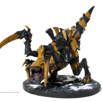 Tyranid Hierodule by ashley hensey