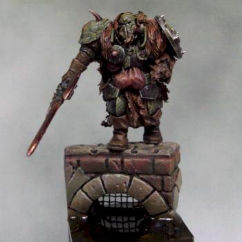 Leprus the One-armed, Nurgle Champion by oniromancer