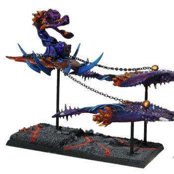 Chaos Daemons Herald of Tzeentch Chariot by ashley hensey