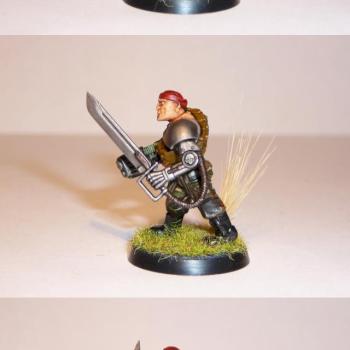Colonel 'Iron Hand' Straken by Marins