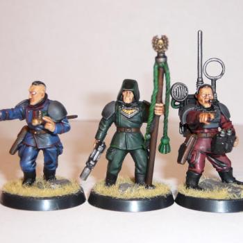 Imperial Guard Regimental Advisors by Marins