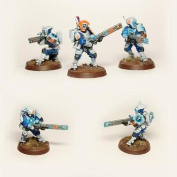 Tau Fire Warriors by Sanity-X