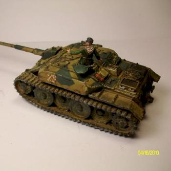 1/72nd Scratch built E-10 C and Sculpted Commander 2nd Shot by Valknov