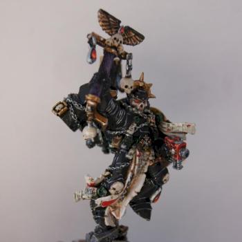 Blood Angel Chaplain with Jumppack by senfone