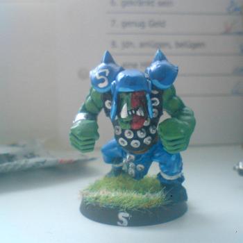 Another orc Blood Bowl self made by Guerillia
