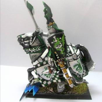 Warhammer Champion Knight of Emerald Dragon by tinman755