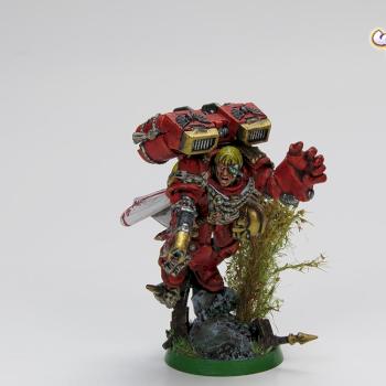 Blood Angel Captain by Richard Miles
