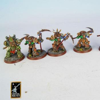 Nurgle Terminators and Typhus by Matthew Sabol