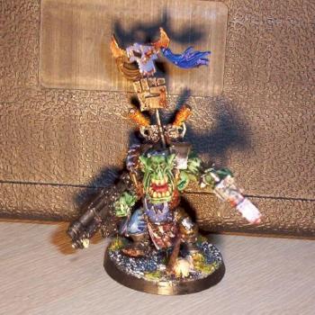 Ork Warboss by Farglator