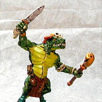 Saura (Lizardfolk) Sorcerer by Hevy Phyzx
