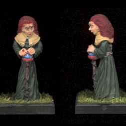 Hobby Products - Metal Magic: C1017h Female Wizard by Ythcal