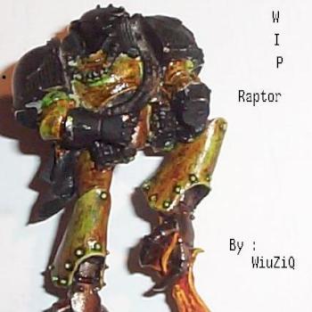 WIP Raptor by WiuZiQ
