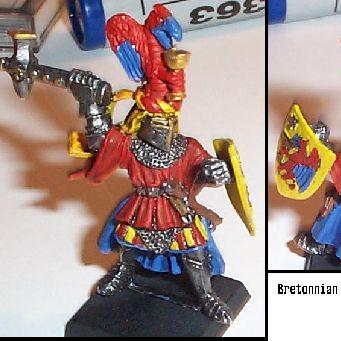 Bretonnian FootKnight repainted ! by WiuZiQ