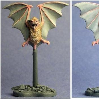 Warhammer Quest Bat by Wren