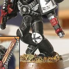 Black Templar Marine by ThiborSash