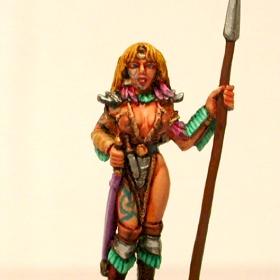 Female warrior by belmin