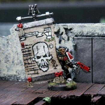 White Fists standart bearer by Gereth