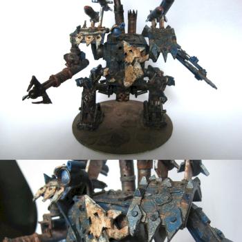 Painted scratchbuilt Meka Dread by Martin Lymer