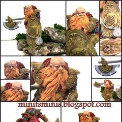 54mm Dwarf Randolph Gobherd by miniT