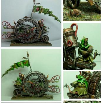 Skaven Clan SkryreDoomwheel by Plaukai