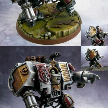 Grey Knights venerable dreadnought by Doom77