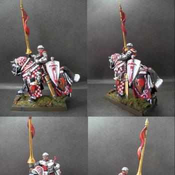 Warhammer Bretonnian Knight of Excalibur by tinman755