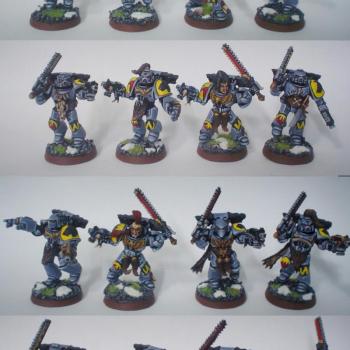 Space Wolves Blood Claws by Zuzu